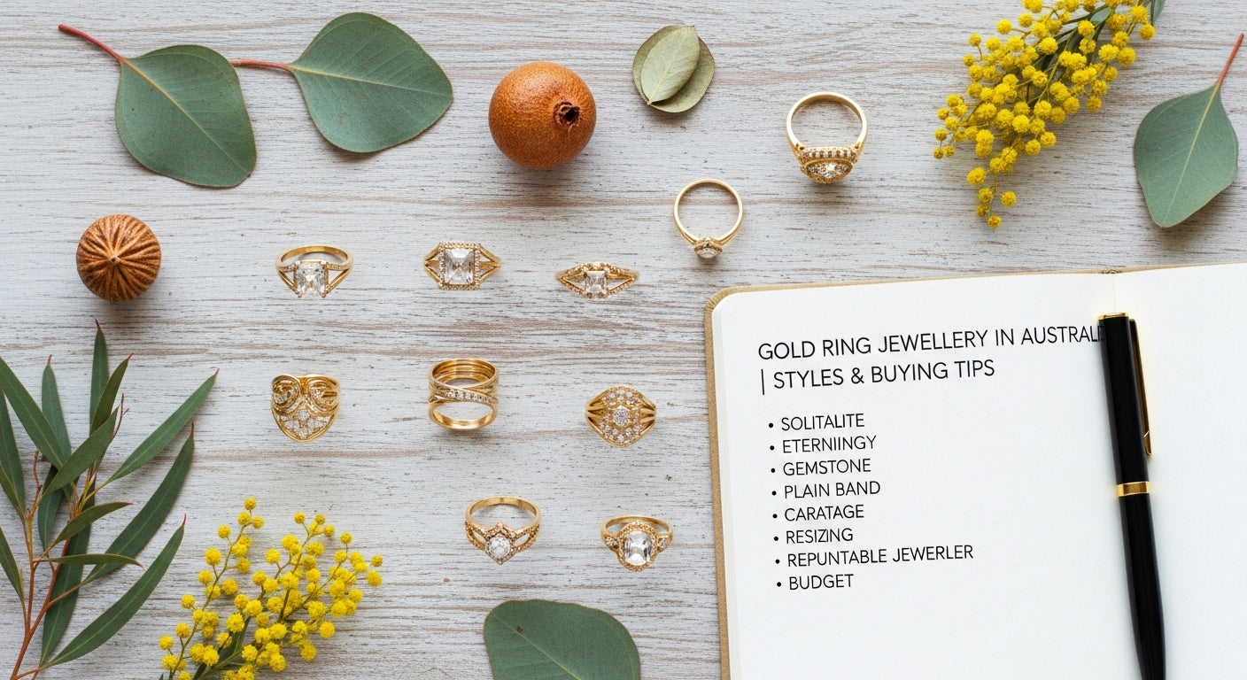 Gold Ring Jewellery in Australia | Styles & Buying Tips