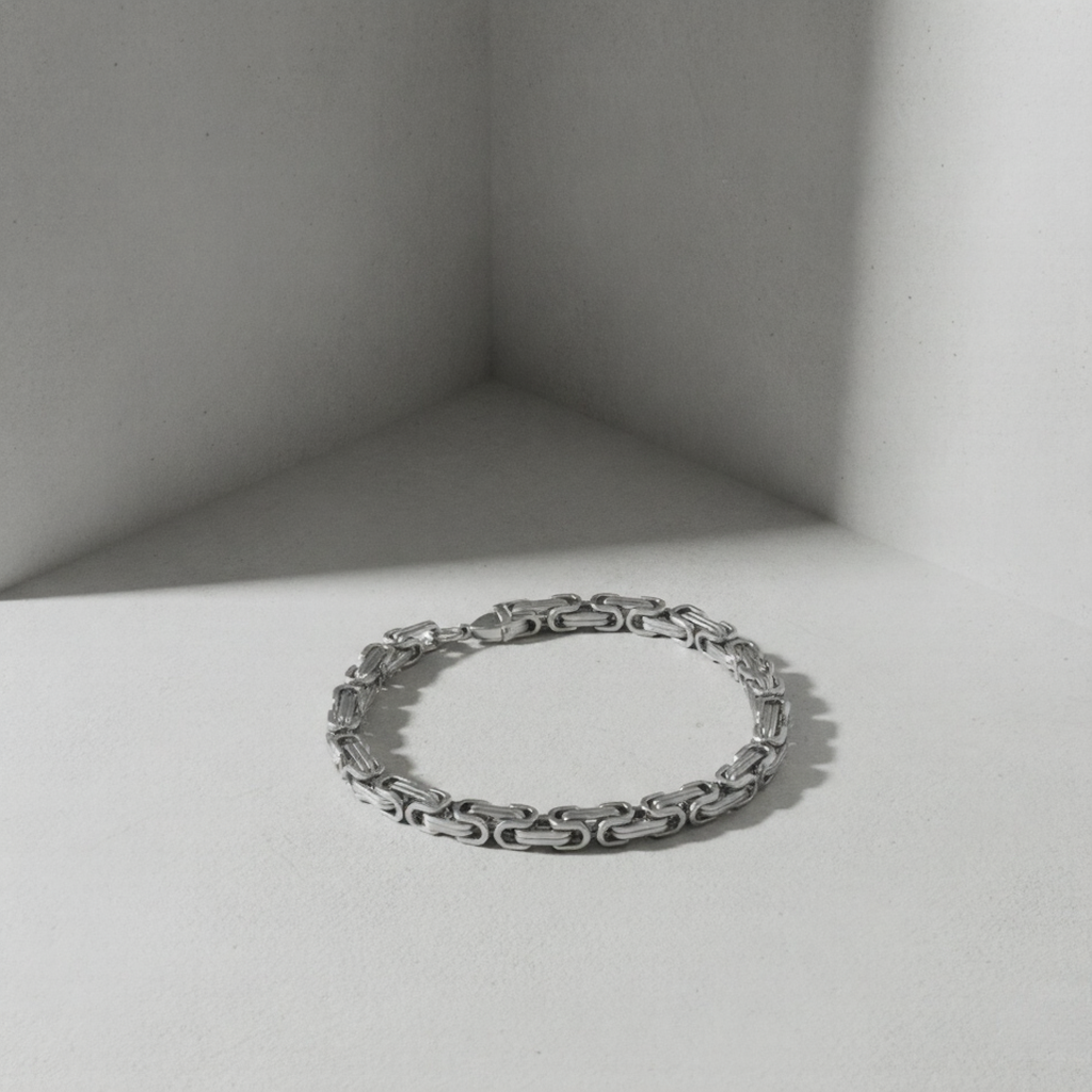 Chunky Silver Hip Hop Chain