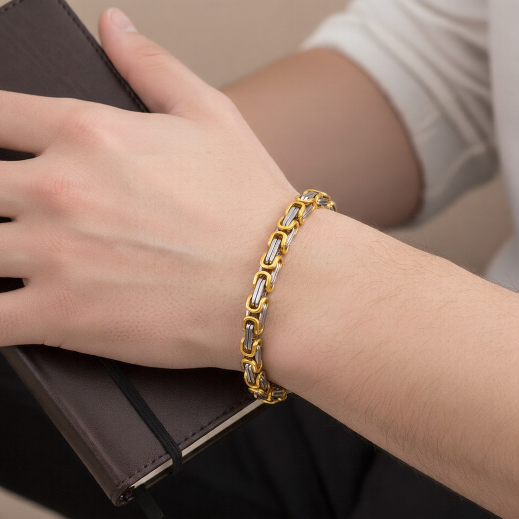 Bold Gold + Silver Street Style Chain
