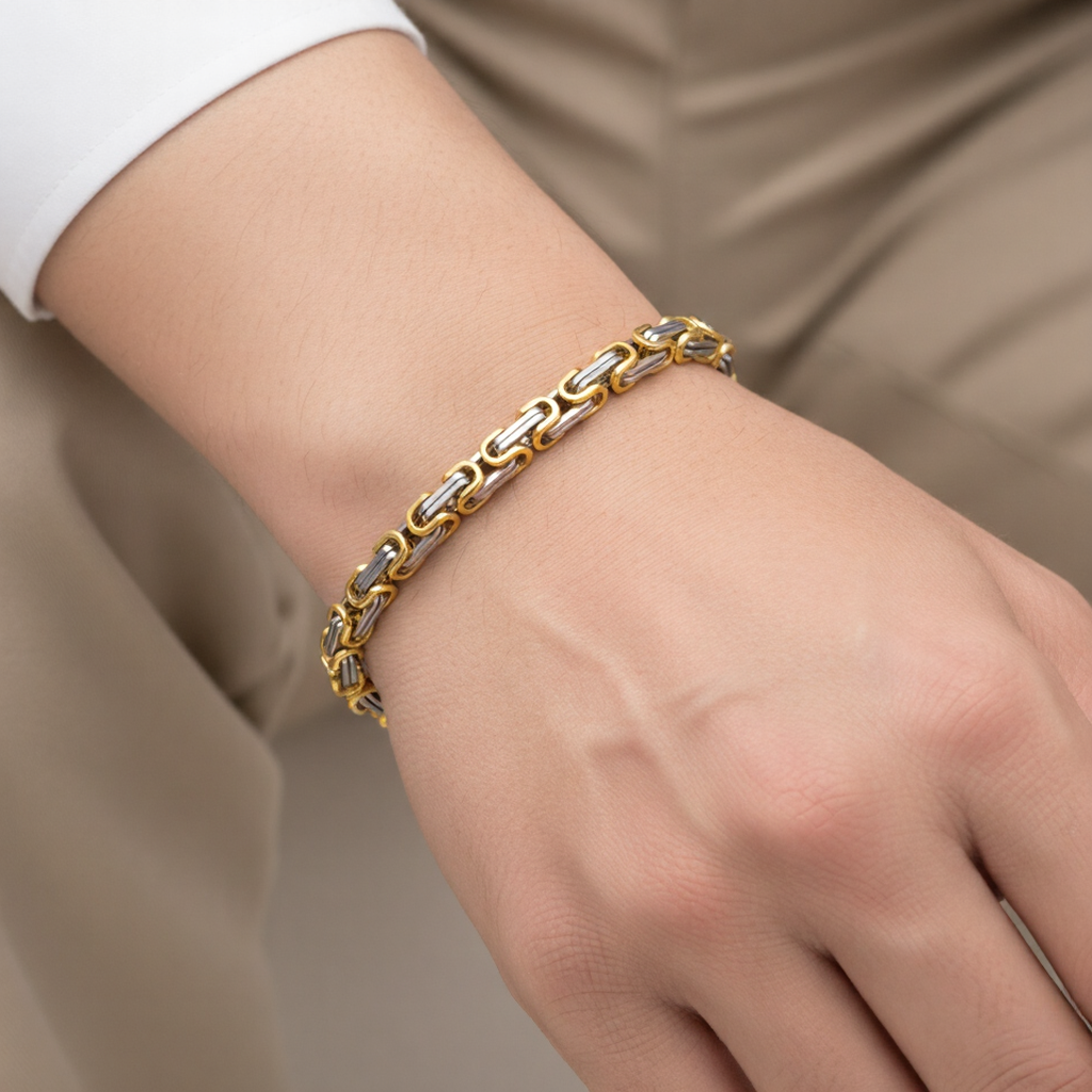 Bold Gold + Silver Street Style Chain