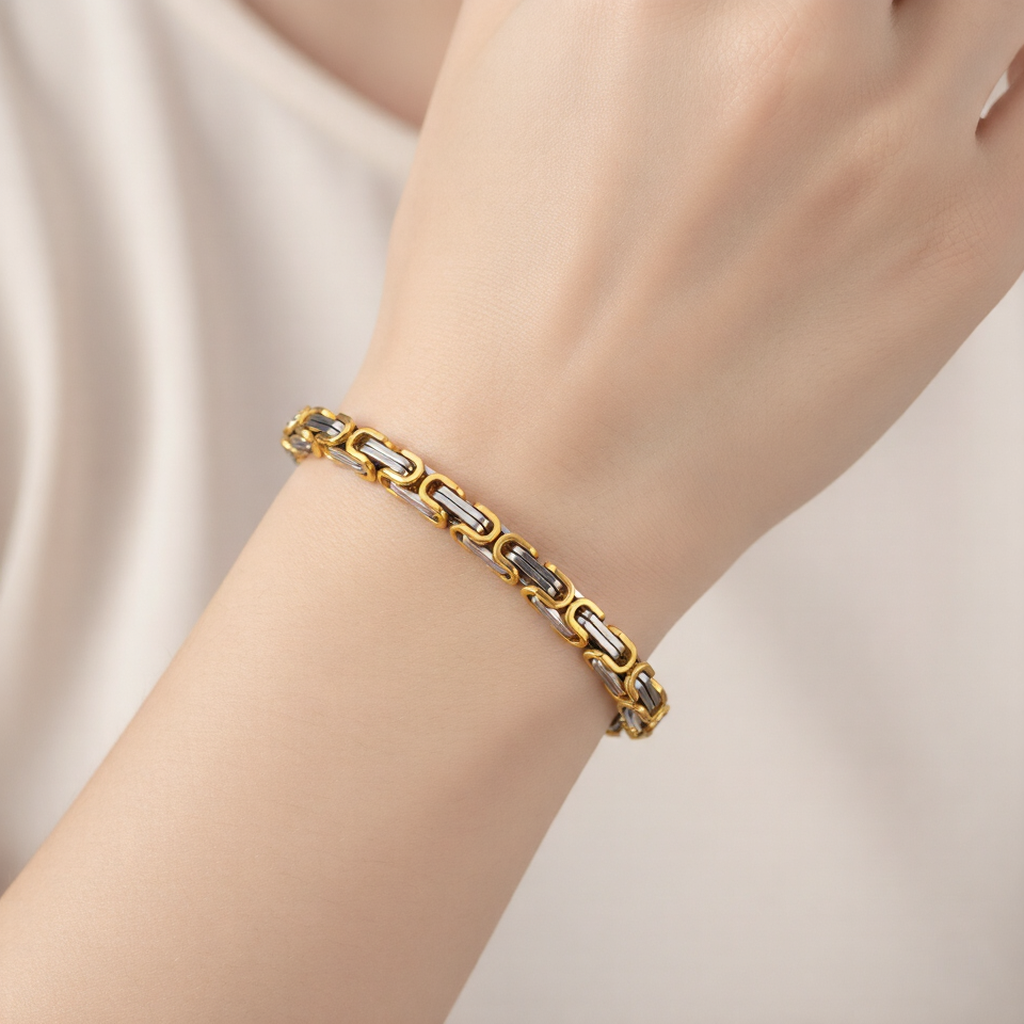 Bold Gold + Silver Street Style Chain