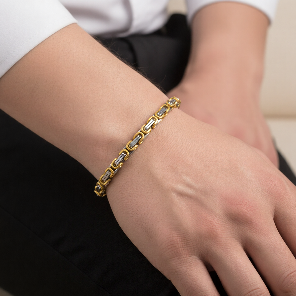 Bold Gold + Silver Street Style Chain