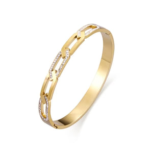 Gold Roman Numeral Bracelet for Women
