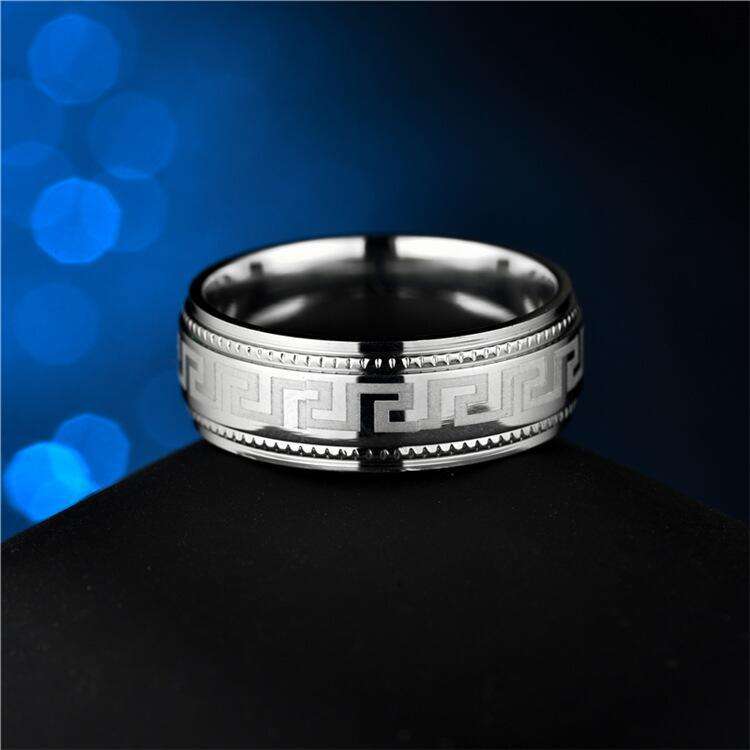 Wholesale of Waterproof and Fashionable Stainless Steel Rings, Classic and Personalized Trendy Rings for Both Men and Women