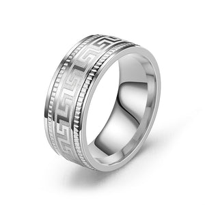 Wholesale of Waterproof and Fashionable Stainless Steel Rings, Classic and Personalized Trendy Rings for Both Men and Women