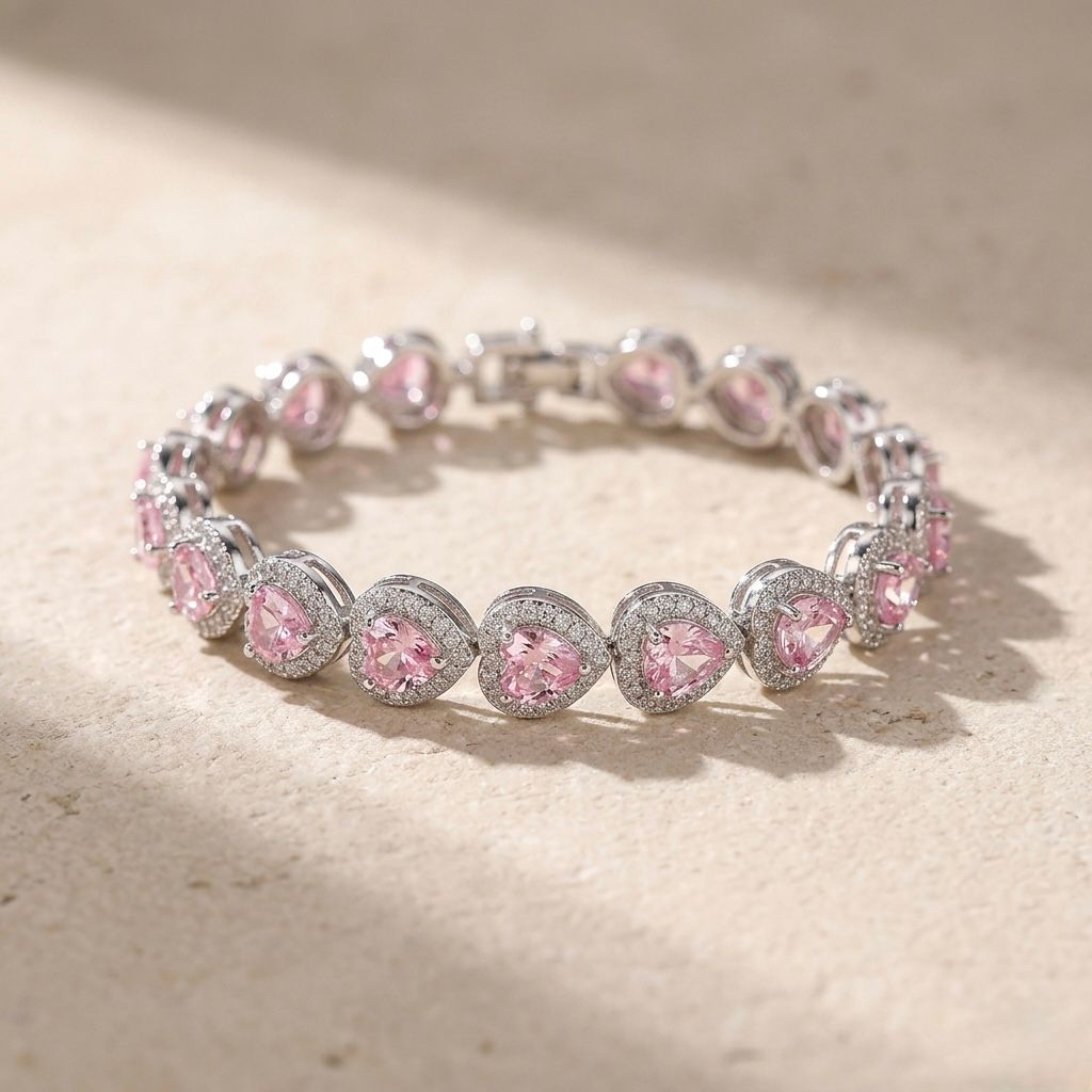 Melaurica Romantic Heart Bracelet for Women