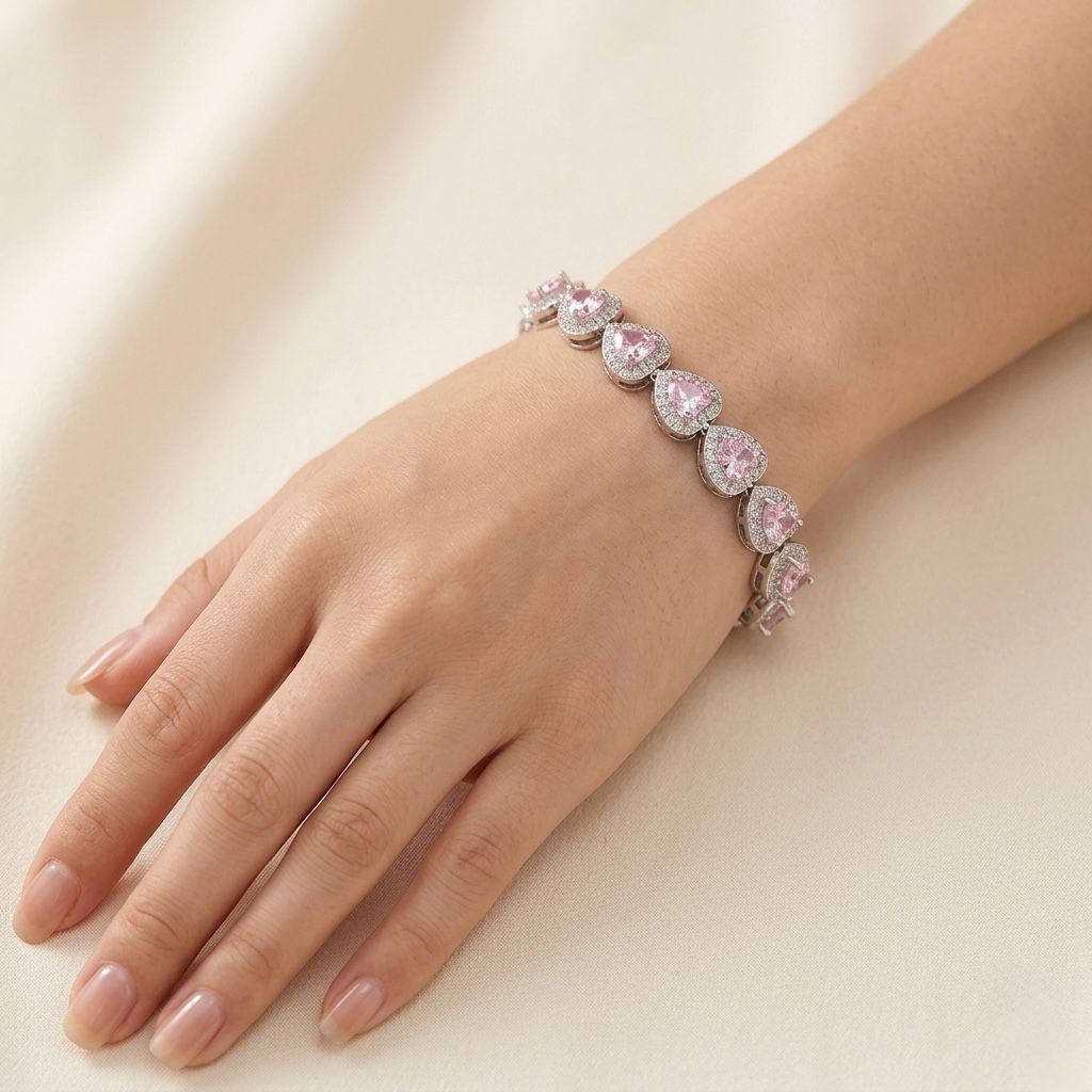 Melaurica Romantic Heart Bracelet for Women