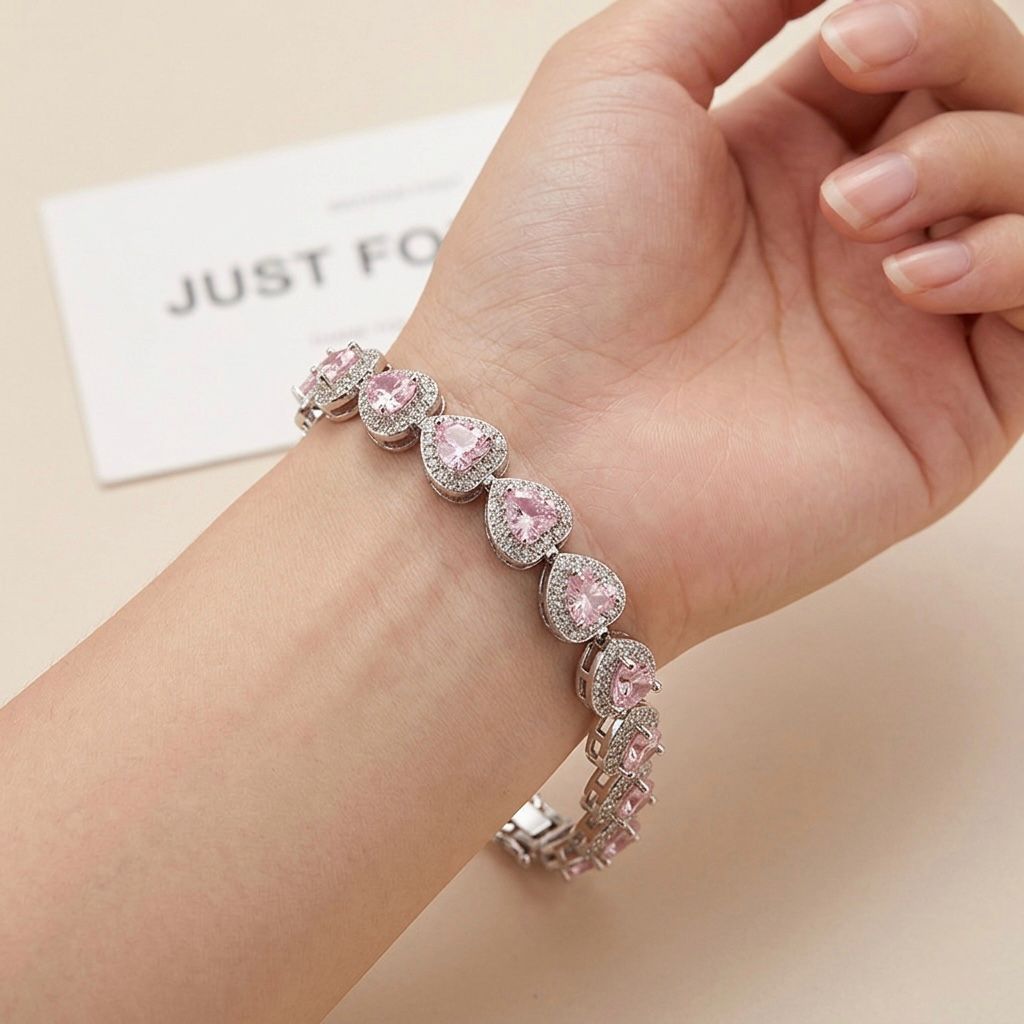 Melaurica Romantic Heart Bracelet for Women