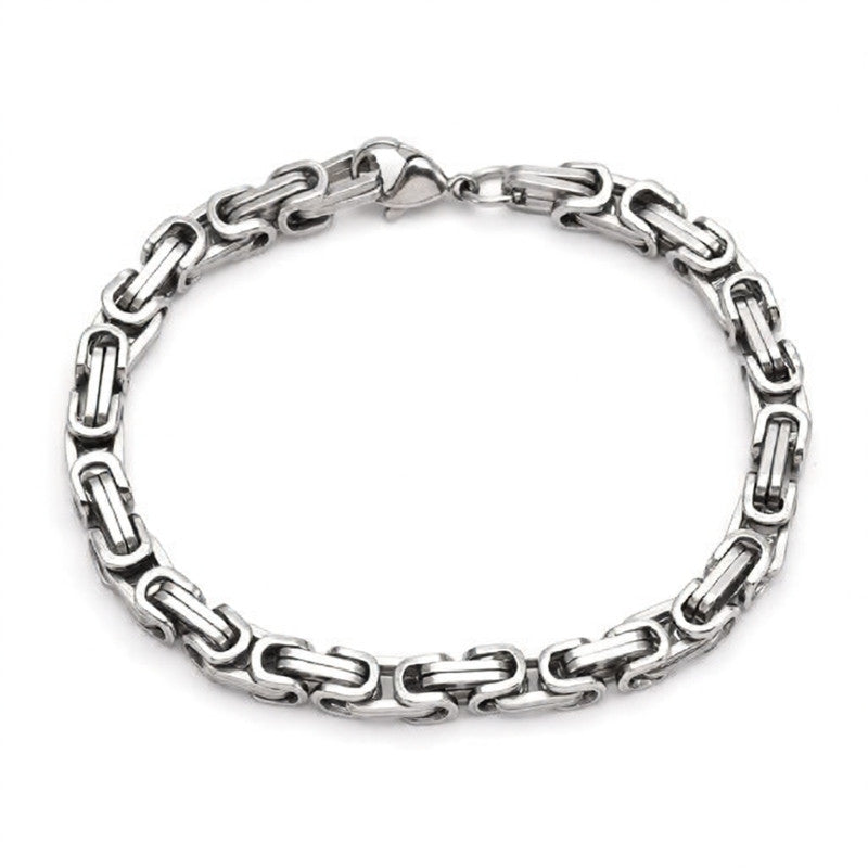 Chunky Silver Hip Hop Chain