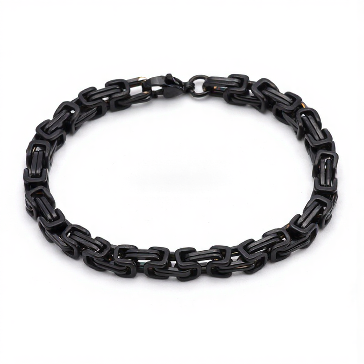 Chunky Black  Hip Hop Bracelet